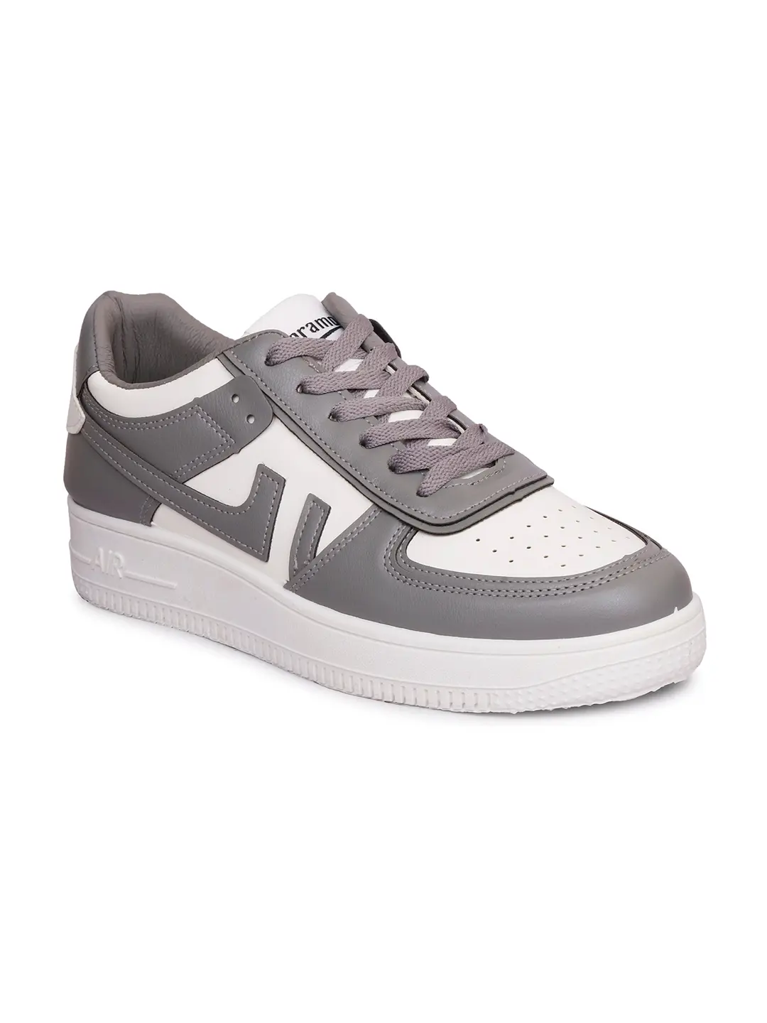 UrbanFlex™ Streetwear Sneakers – Dual Tone Grey &amp; White