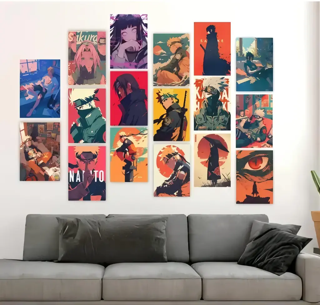 Naruto Anime Wall Art Collection 🌀🍥