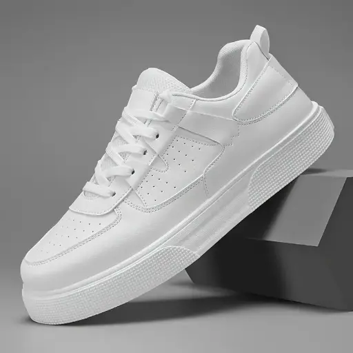 Striide Classic White Sneakers