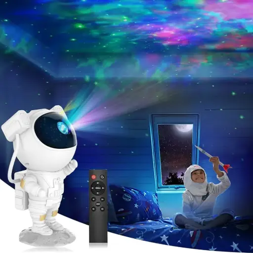 Astronaut Galaxy Projector Light 🚀✨